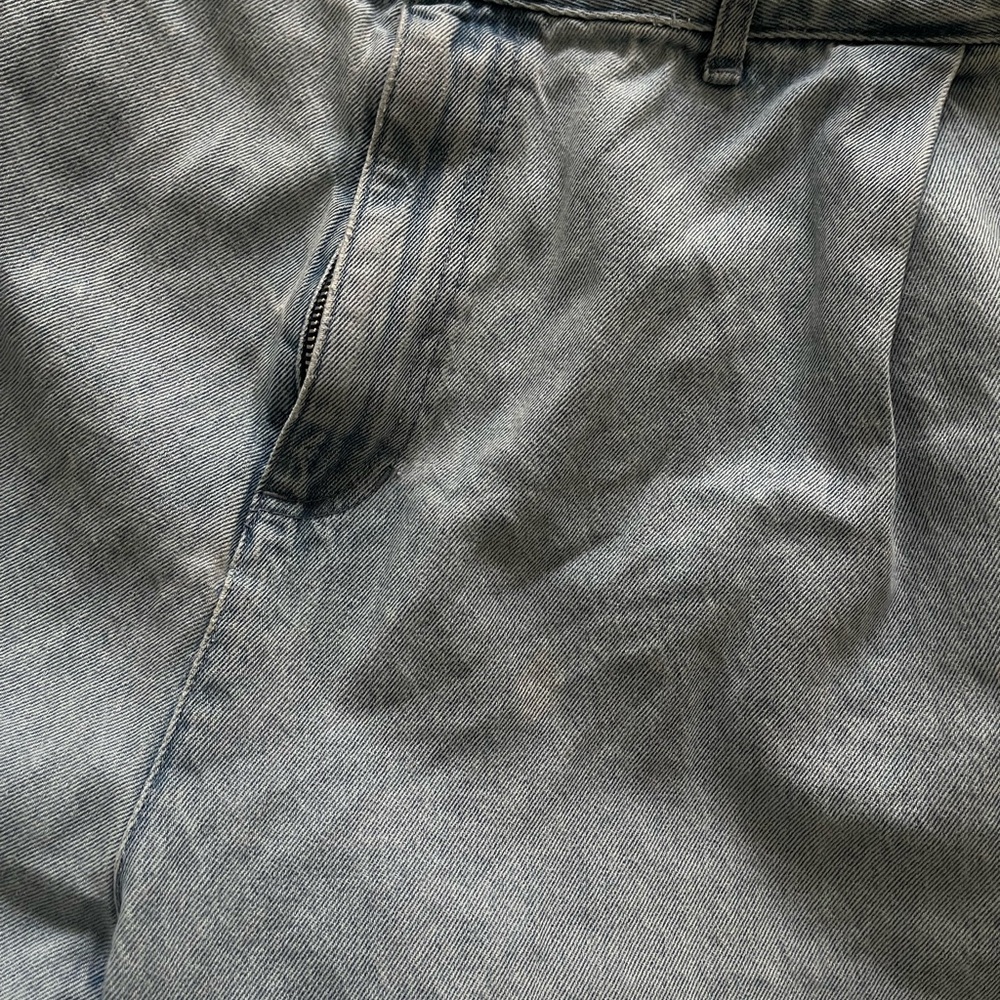 Amomento Women's Recycled Cotton Blue Jeans Denim Size L/XL - Picture 6 of 9